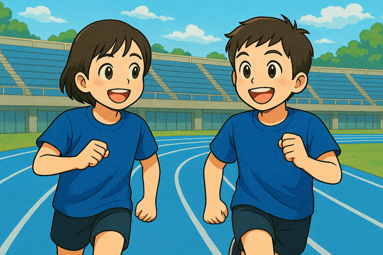 小学生クラス（小学4〜6年生）のイラスト
