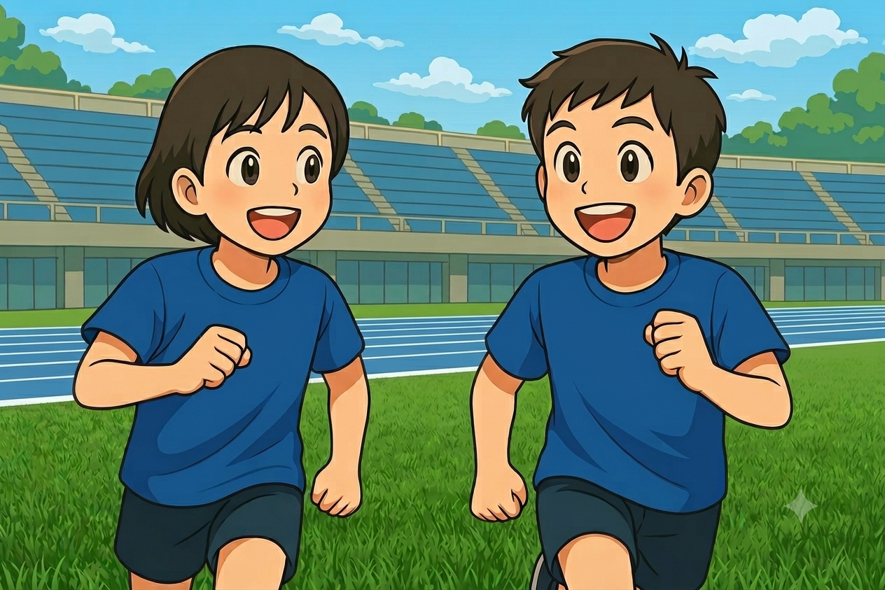 小学生アドバンスのイラスト