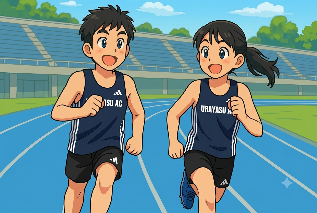 アスリートクラスのイラスト